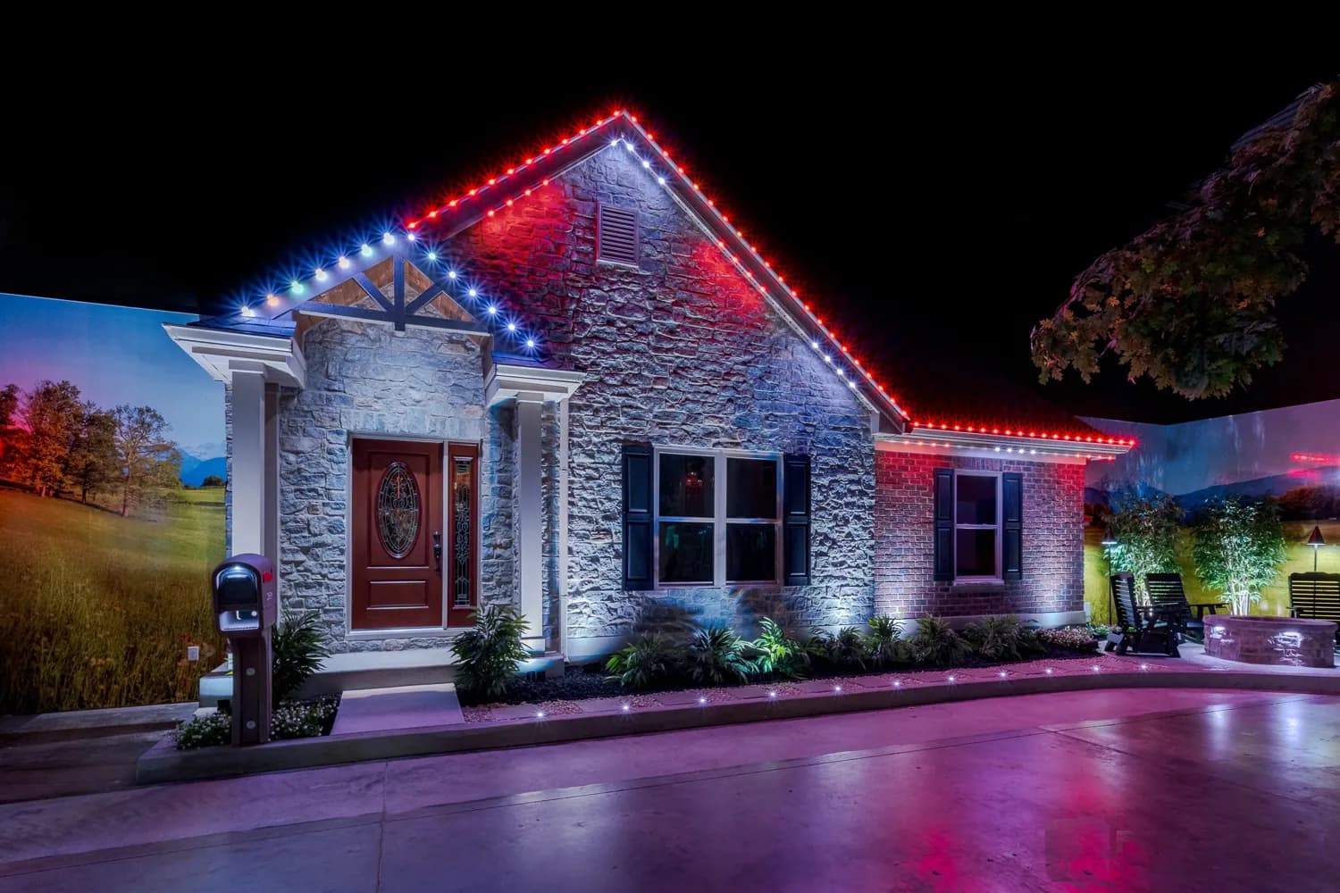 Fourth of July — Red, White & Blue — Haven Lighting Showroom